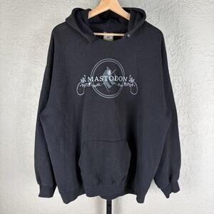 Mastodon Remission Heavy Metal 2002 Original Concert Merch XL Hoodie
